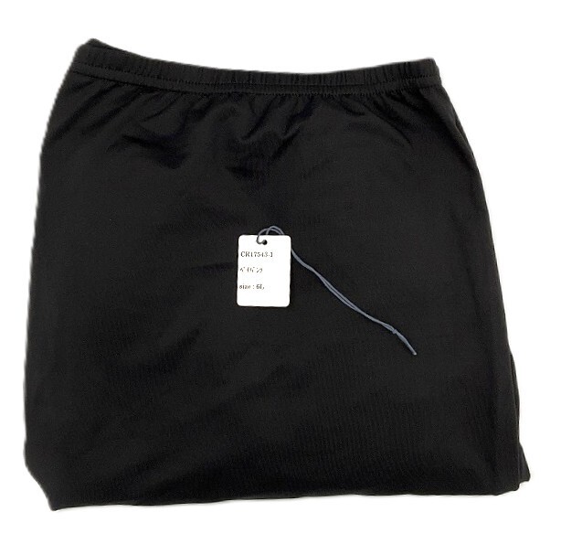 CR17543 ZK⑦【特価】新品 大きい ぺチパンツ 6L 1枚 ブラック ス