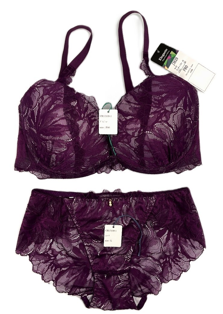 CR17539 IB⑦【特価】新品 大きい ブラショーツ F80/L 2枚 パー