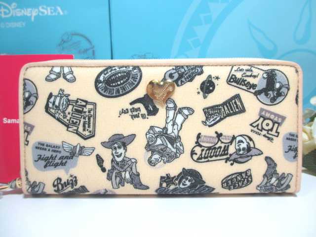 送料無料 60%引 サマンサベガ 限定 トイストーリー ファスナー 長財布 未使