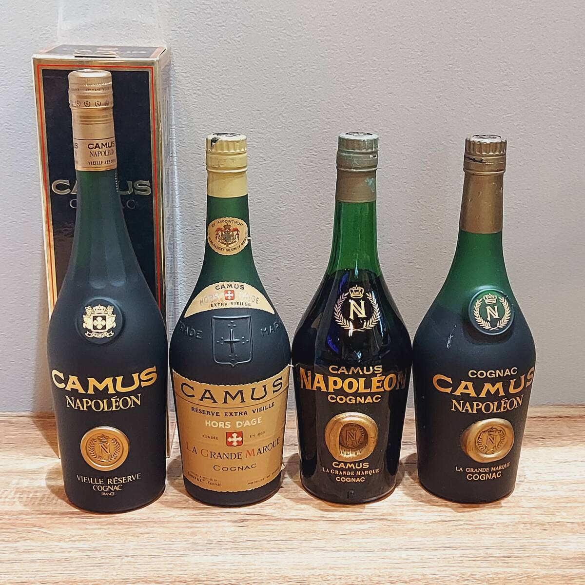 COGNAC-CAMUS-NAPOLEON 6本セット Yahoo!オークション -「ナポレオンcamusコニャック」(ブランデー