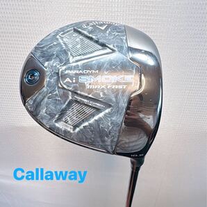 超美品AIスモーク ドラコン仕様ドライバー キャロウェイパラダイム 46インチ ファイアープロトSXシャフト D1 ロフト10.5度 320g HC有