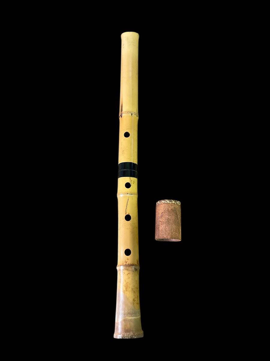 尺八本体 竹製 5穴　松下深水　2本 尺八本体 竹製 5穴 松下深水 2本 尺八本体 竹製