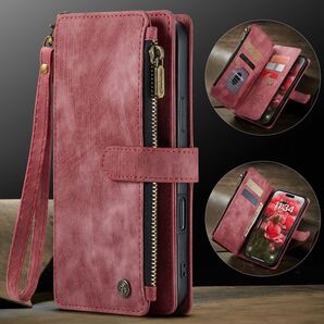 iPhone 17 pro レザーケース アイフォン17 プロ ケース iPhone17 pro カバー 手帳型 カード収納 お財布付き ストラップ付き