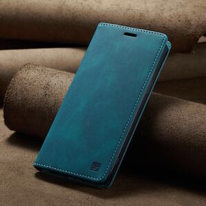 iPhone 17 pro max レザーケース アイフォン17 プロ マックス ケース iPhone17 pro max カバー 手帳型 カード収納 ブルー