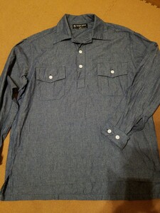 Бесплатная доставка EVISU EVISU Пуловер рубашка размер 38 YAMANE