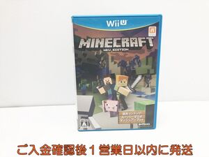 WiiU MINECRAFT: Wii U EDITION ゲームソフト ニンテンドーWiiU 1A0207-133su/G1