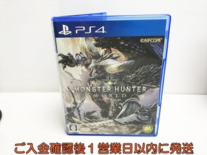 【1円】PS4 モンスターハンター:ワールド ゲームソフト 1A0223-013sf/F8