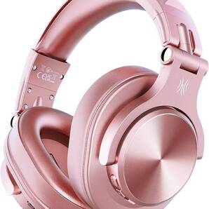 OneOdio A70 ヘッドホン 72時間再生 ワイヤレスヘッドホン Bluetooth5.2 ヘッドフォン 有線無線両用 二穴接続 音楽共有 密閉型