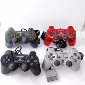 ソニー PS PS2 コントローラー デュアルショック 美品 4個 セット 純正