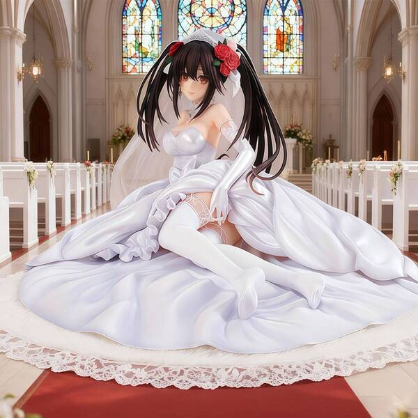 デート・ア・ライブ 時崎狂三 ドレスVer. フィギュア 塗装完成品