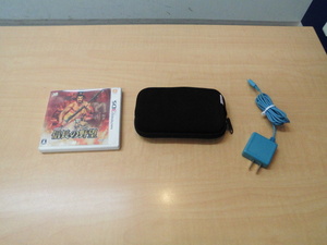 Nintendo 任天堂 ニンテンドー 3DS CTR-001 アクアブルー ゲーム 本体 信長の野望 ソフト1本付き