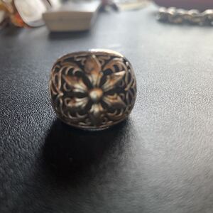 クロムハーツクラシックオーバルスターリング 指輪 クロムハーツ CHROME シルバー