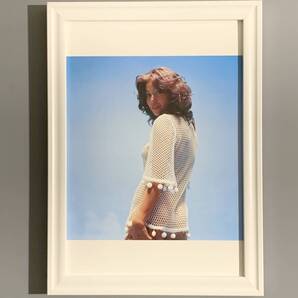 ■ひし美ゆり子■「セクシーグラビア」/B5額装品/ウルトラセブン/アンヌ隊員/女優/昭和レトロ/貴重写真/印刷物/インテリア G524s