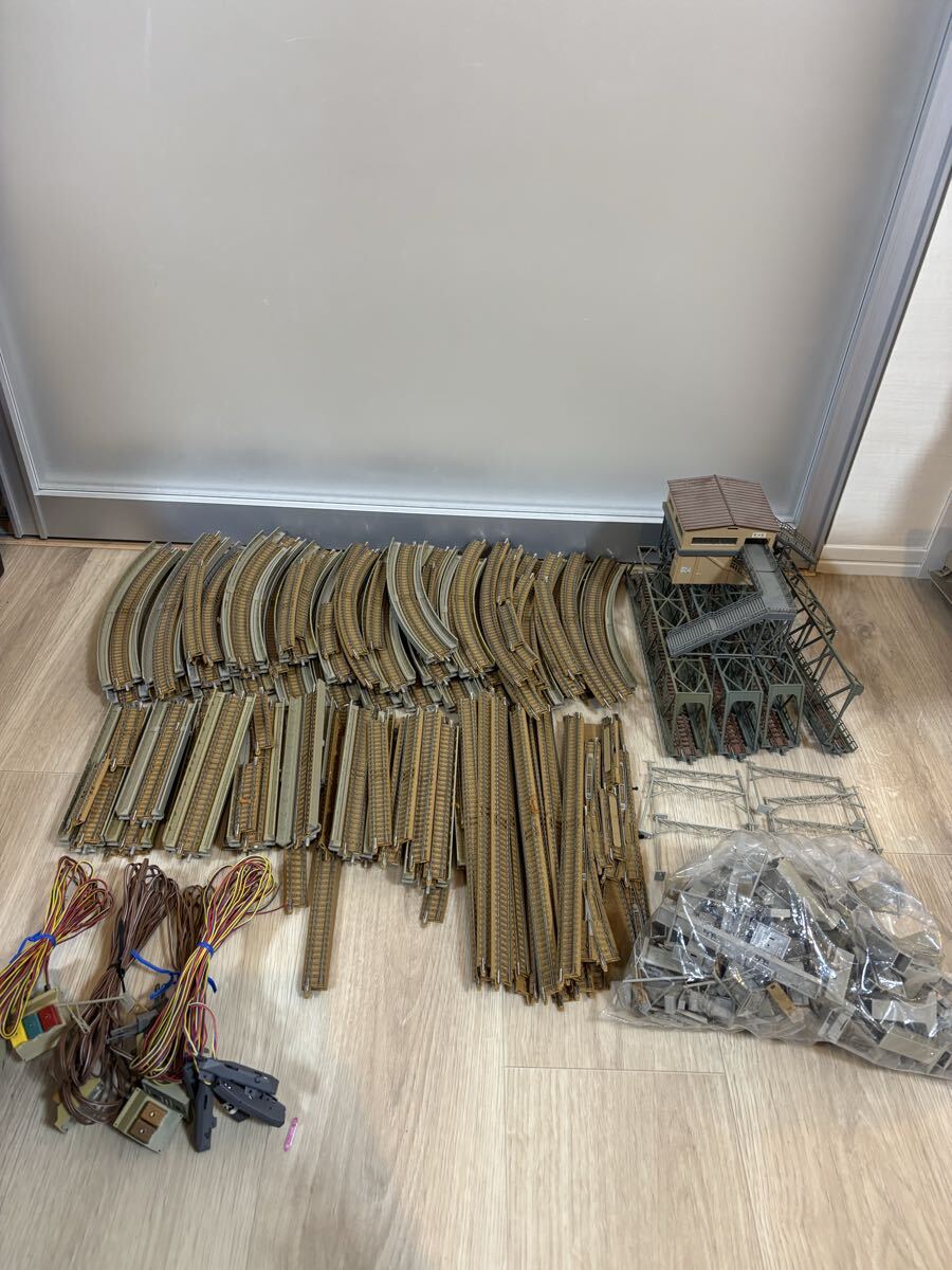 【売り切り】TOMIX　レール大量まとめ売り TOMIX ストレートPCレールS140－PC(F)(USEDカラー)(4本セット) 品番