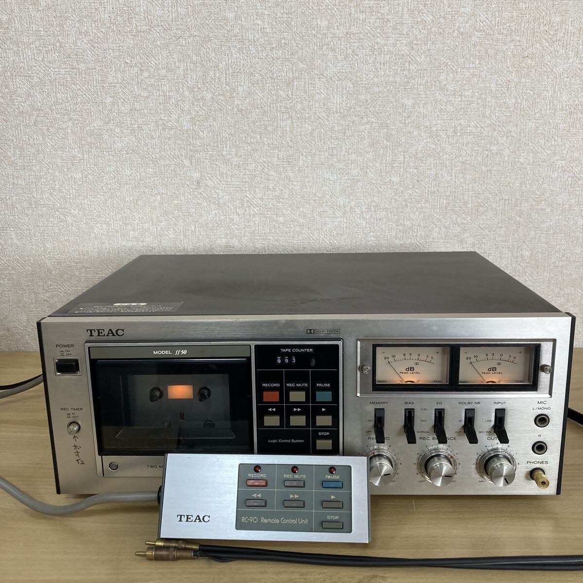 Yahoo!オークション -「teac rc-90」の落札相場・落札価格