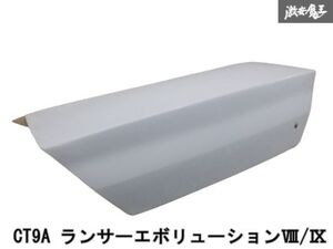 【未使用】 社外 CT9A ランサーエボリューション ランエボ 8 9 リア トランク リッド パネル FRP 軽量 エアロ 即納 棚2F-L-4