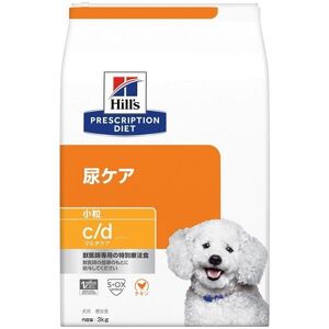 ヒルズ c/d マルチケア 3kg チキン 犬用 療法食 小粒 ドライフード 尿ケア 正規品 プリスクリプション・ダイエット c/d