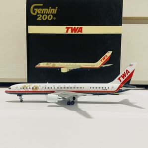 TWA Trans World Airlines - Boeing 757-200 N715TW (Gemini Jets 1/200)