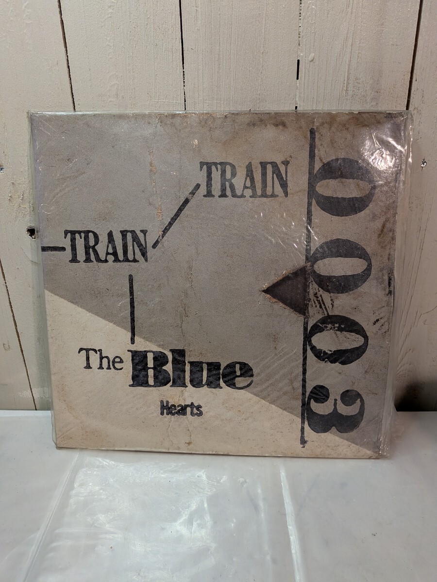 Yahoo!オークション -「ブルーハーツ train train」(レコード) の落札
