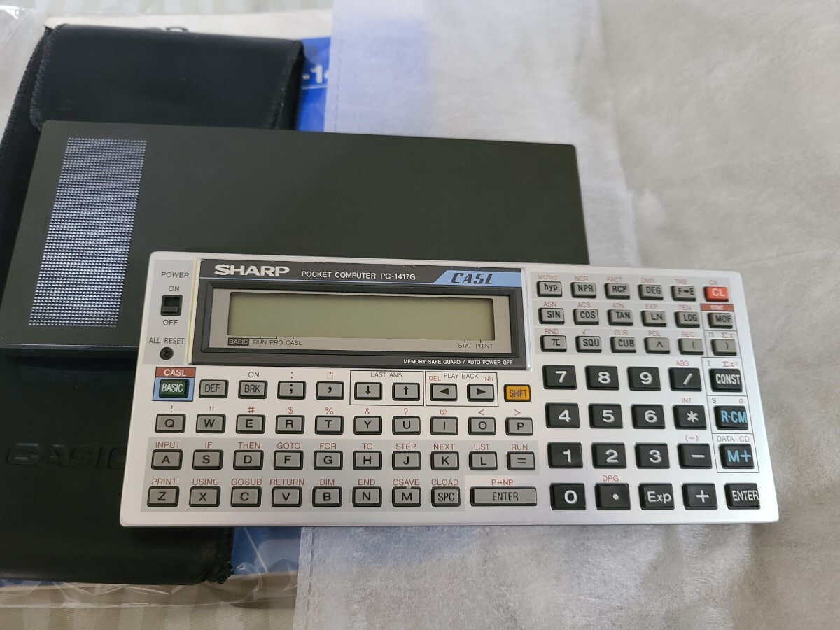 シャープのポケコン：ジャンク品 Yahoo!オークション - SHARP シャープ ポケコン POCKET COMPUTER