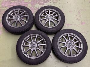 送料無料 2022年製 155/65R14 スタッドレス ダンロップ ウィンターマックス02 WM02 4本セット