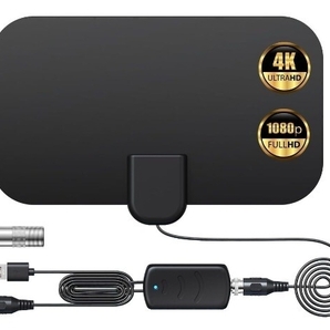 【2023モデル業界初増強モデル室内アンテナ】Zewool 地デジアンテナ テレビアンテナ 薄型&小型 高性能 高感度 設置簡単 UHF VHF 対応