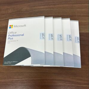 5枚セット 新品 Office 2021 Professional Plus/DVD 日本語 現物発送 プロダクトキー付属