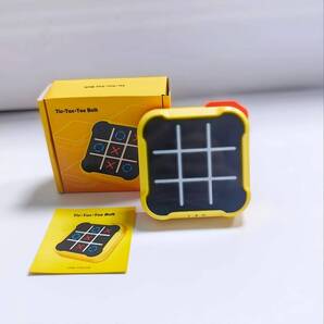【新品】tic tac toe 三目並べ 〇×ゲーム まるばつゲーム パズルおもちゃ 子供用 電子ボードゲーム 携帯用 子供向け