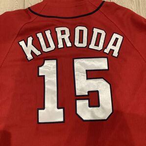 広島東洋カープ 黒田博樹 ユニフォーム ビジターユニフォーム Lサイズ デサント