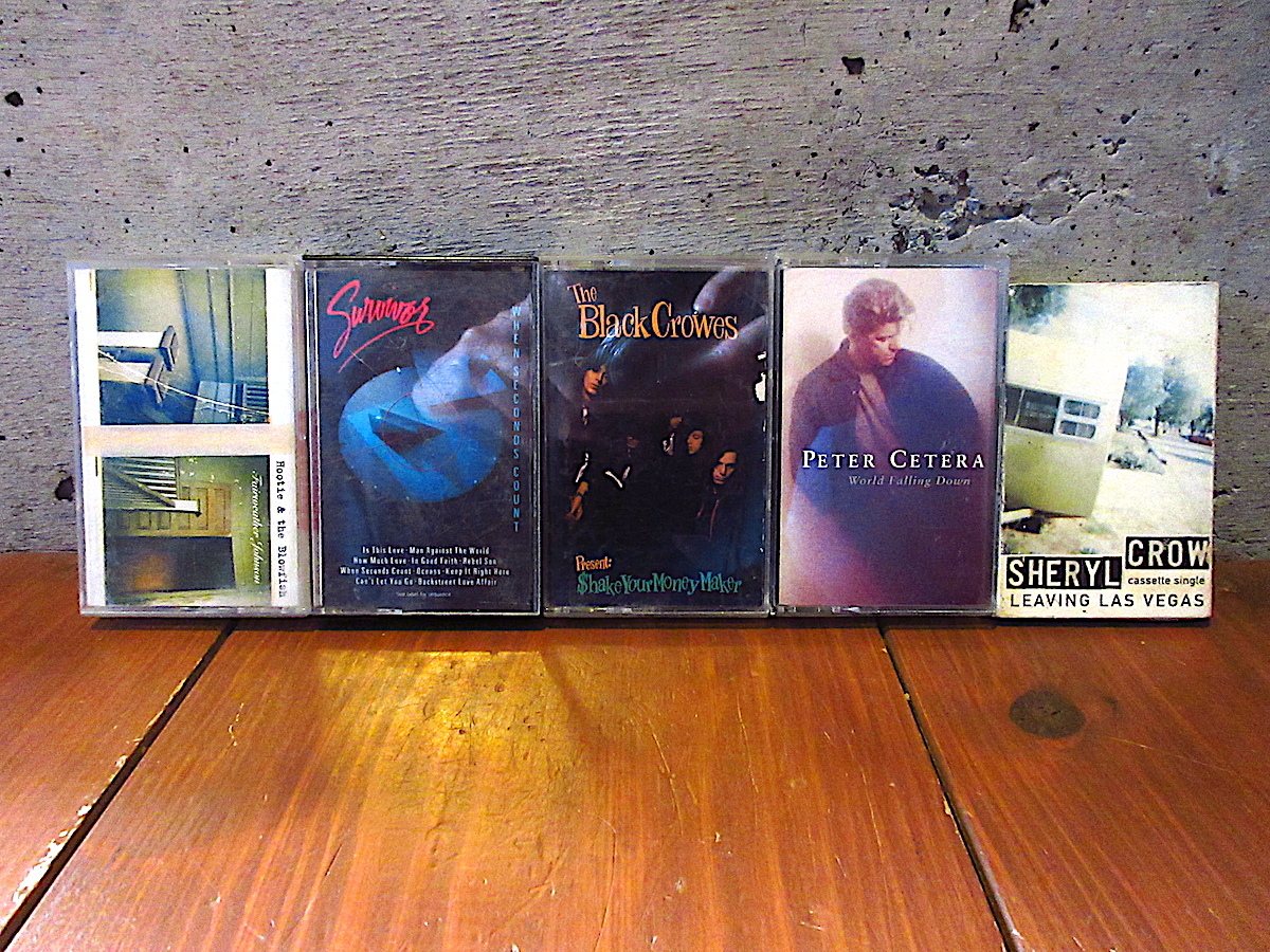 ビンテージ●ロック・バンド系カセットテープ5点セット●251126j1-otcl