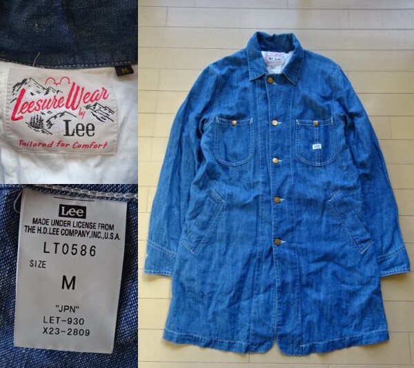 【Lee】デニム ワーク―コート LT0586 インディゴブルー SIZE:ME