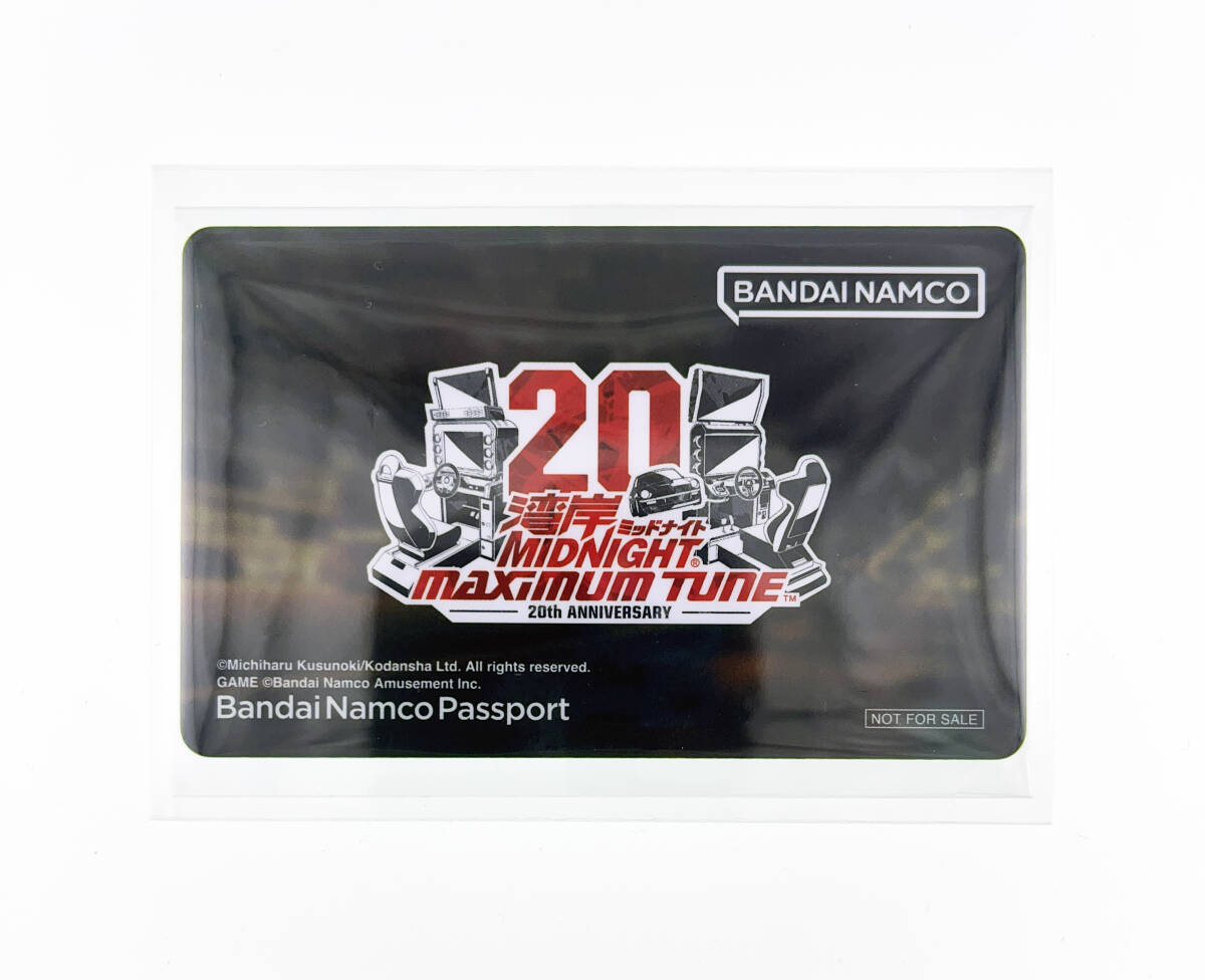 湾岸ミッドナイト 20周年バナパスポートカード 湾岸ミッドナイト6RR＋ 20周年記念バナパスポートカード 金色