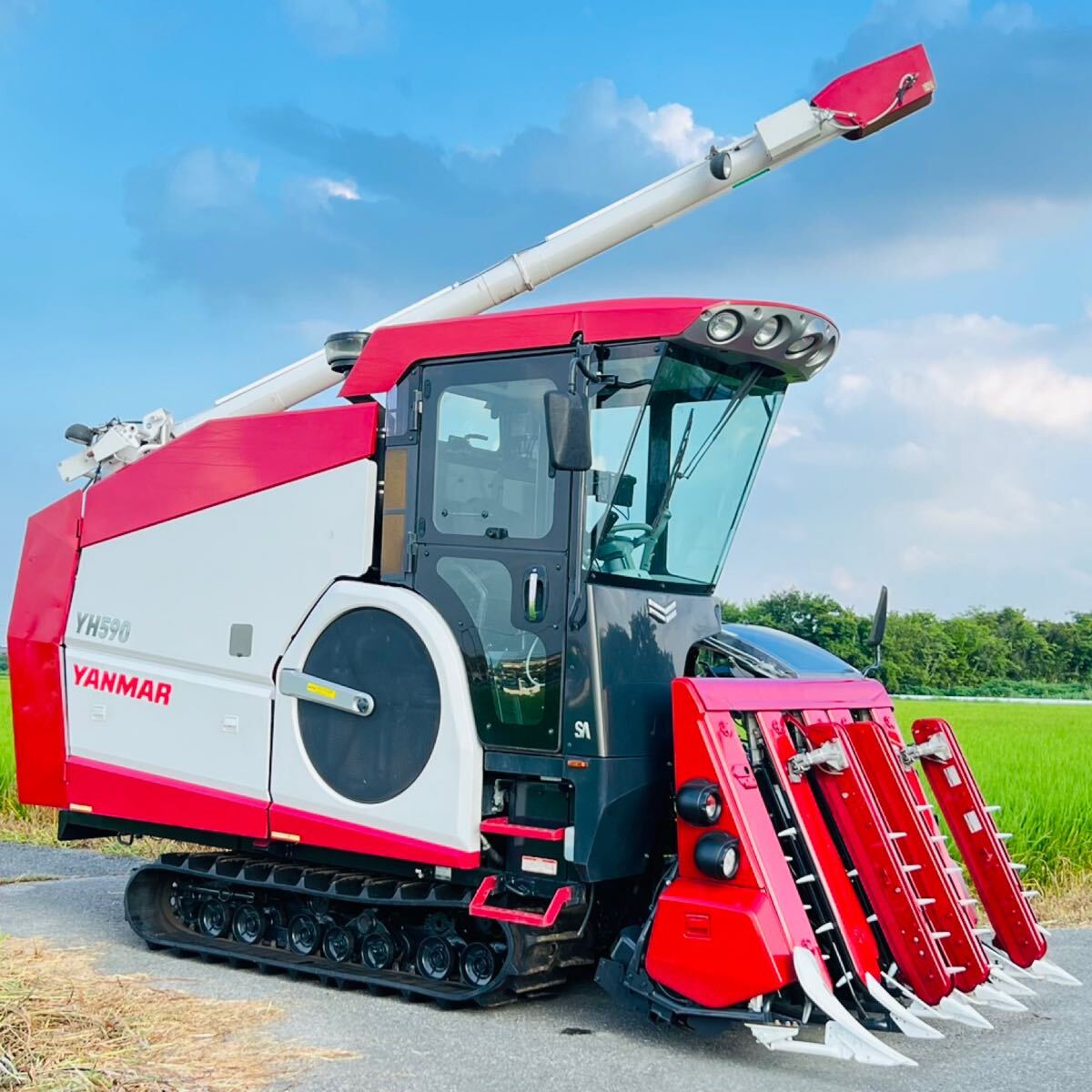 YANMAR Ec211 コンバイン 赤 YANMAR Ec211 コンバイン 赤