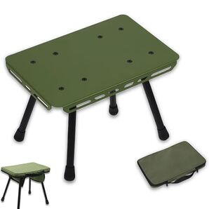 キャンプテーブル 椅子にもなる アウトドア 折りたたみテーブル ピクニック キャンプ アウトドアチェア 軽量 アウトドア