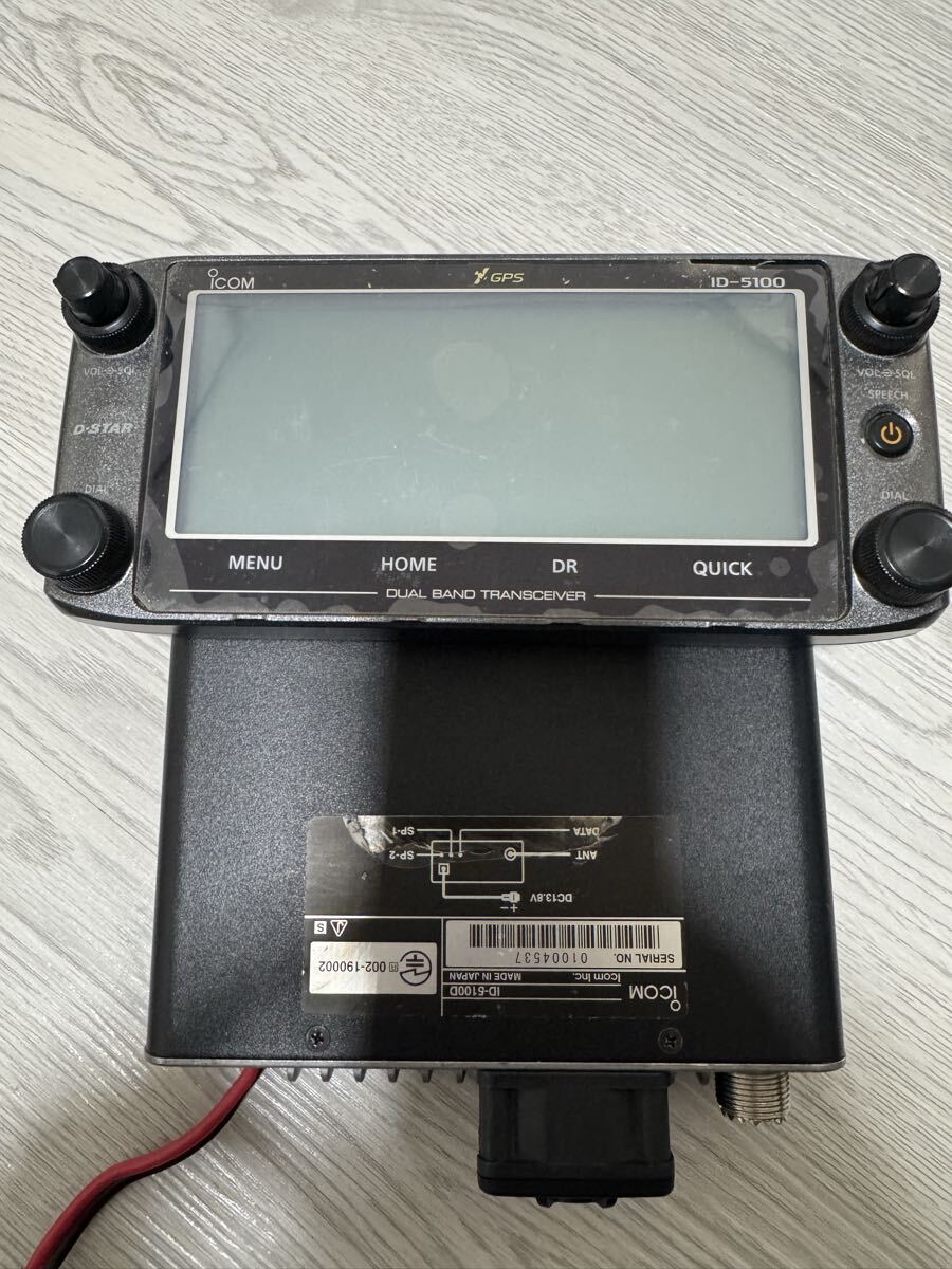 アイコム ID5100D ハイパワー機 楽天市場】【ID-5100】D-STAR & GPS 標準対応144/430MHz2バンド二波