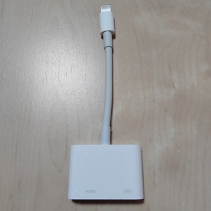 アップル Apple ライトニング デジタル AV アダプタ Lightning Digital AV Adapter MD826AM/A HDMI 変換 映像機器 映像用 ケーブル