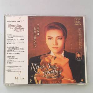 ミュージカルCD 宝塚歌劇 宙組公演 主題歌 「NEVER SAY GOODBYE -ある愛の軌跡-」 2006/06/01 TCAC-274 JAN:4939804142745