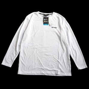 新品 Kaepa ケイパ ファンクション 長袖 Tシャツ ロンT L メンズ 紳士 白 吸水 速乾 UV