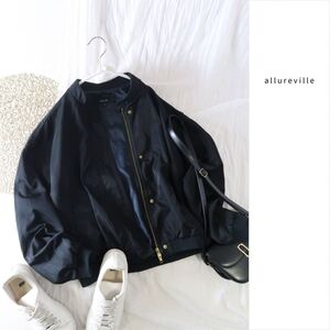 ANAYI ANAYI стойка воротник блузон размер 2 ☆ R-O 6268