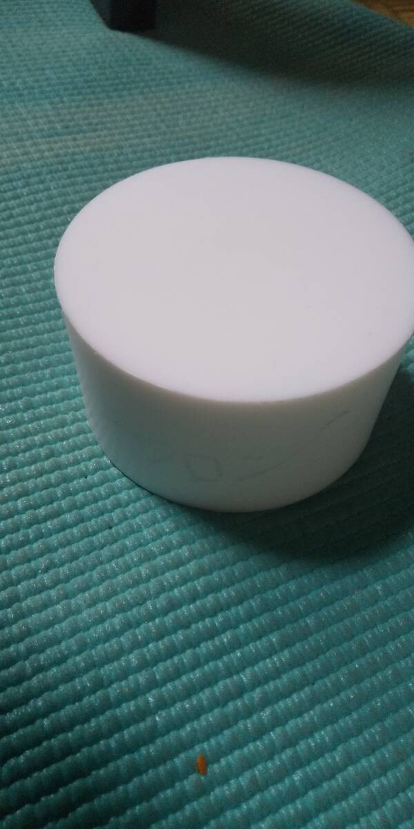 Φ75-40mm PTFEte фреон полимер пластик круглый стержень доска блок сиденье край материал sk LAP 