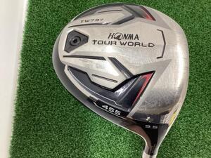 ホンマゴルフ ツアーワールド ホンマ HONMA ドライバー TOUR WORLD TW737 455 9.5° フレックスS 中古 Dランク