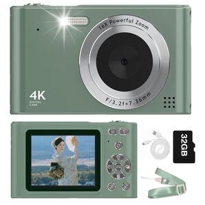 デジタルカメラ デジカメ 4800万画素 1080P動画撮影 16倍ズーム