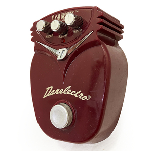 ダンエレクトロ ハッシュブラウン フランジャー エフェクター DAN ELECTRO HUSH BROWN FLANGER 完動品 楽器 コンパクト 機材 ギター ペダル