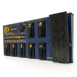 ボス マルチエフェクター BOSS GT-3 完動品 動作確認 専用アダプタ アンプ モデリング サウンドメイク 楽器 ハイゲイン モジュレーション