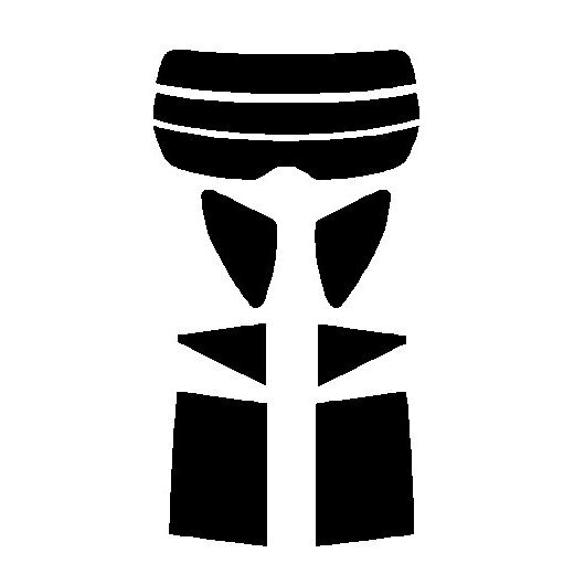 ミラーフィルム　リヤセット　レガシィ アウトバック BS9　カット済みカーフィル