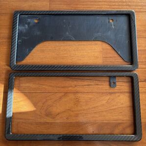 TRD カーボン ナンバーフレーム 前後セット MS371-00001 MS371-00002 GRヤリス GRカローラ GR86 ライセンスフレーム