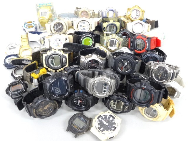 G-SHOCK 41点 大量 まとめ【ジャンク】 ジーショック Gショック Yahoo!オークション -「まとめて」(G-SHOCK) (カシオ)の落札相場・落札価格