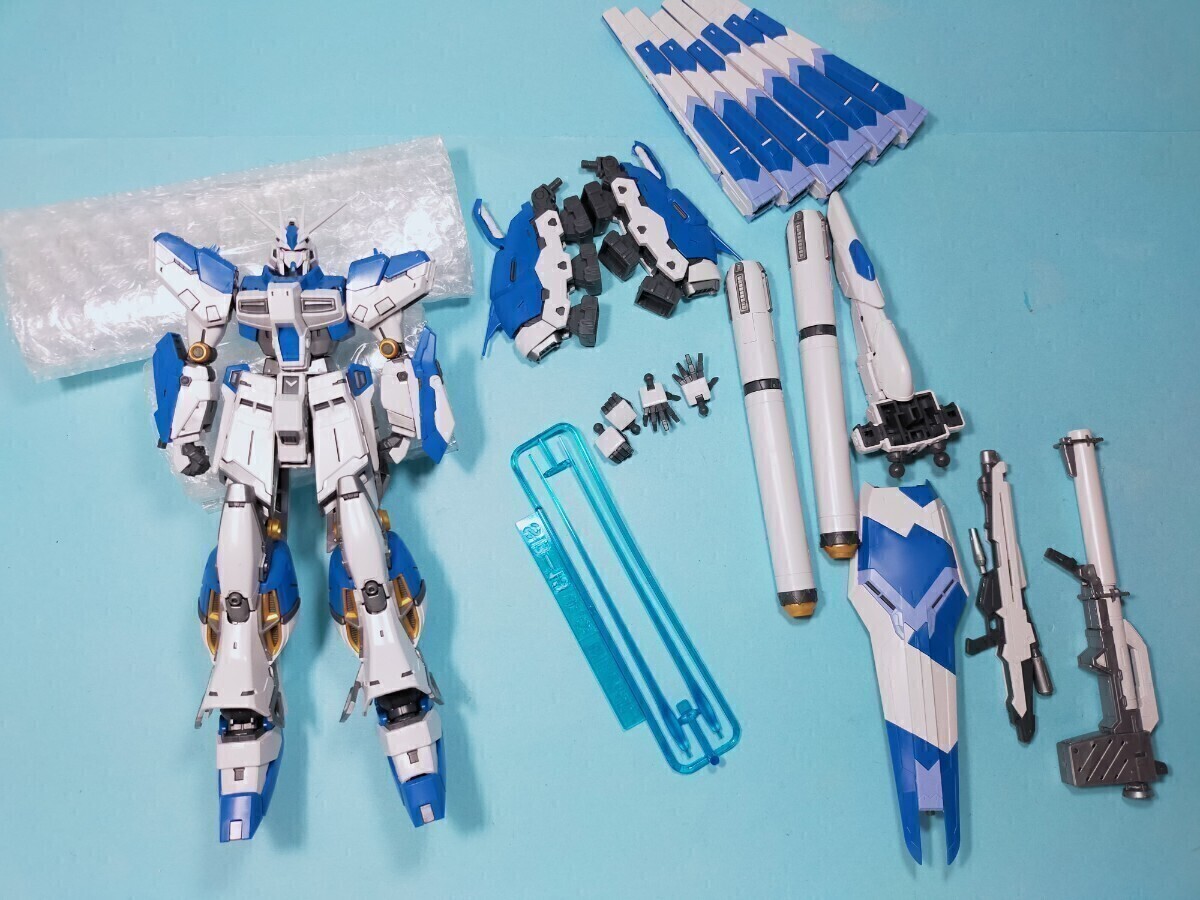 RG ガンプラセット ジャンク ガンプラ（説明書付き） ジャンク品 RGνガンダム（クリアー