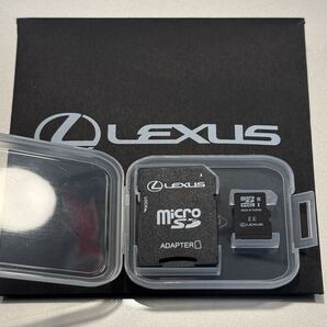 2023年 秋版 EE 08675-0BE38 レクサス 純正 地図データ ナビデータ 地図SDカード ナビSDカード トヨタ アダプター付 micro SDカード