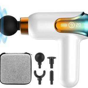 筋膜リリースガン 【9段階振動強力振動】 ハンディガン 筋膜リリース